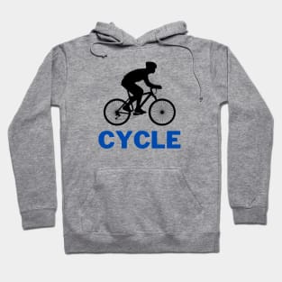'Cycle'- Cyclist Hoodie